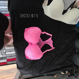 Pink bra